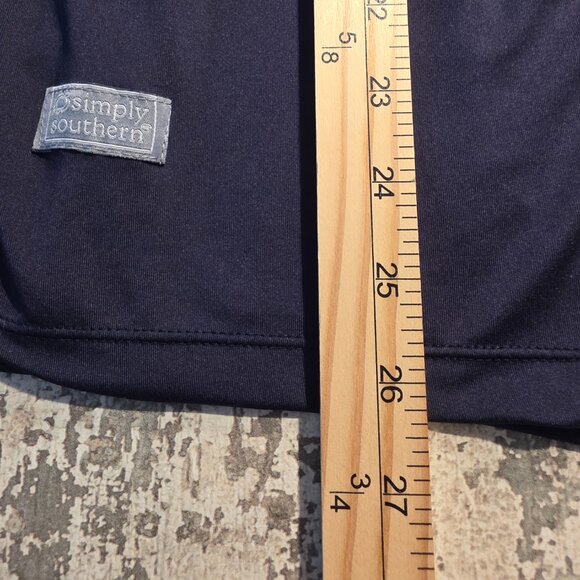 Simply Southern Woman's Lightweight Zippered Jacket With Thumb Holes Sz Medium - Picture 7 of 7